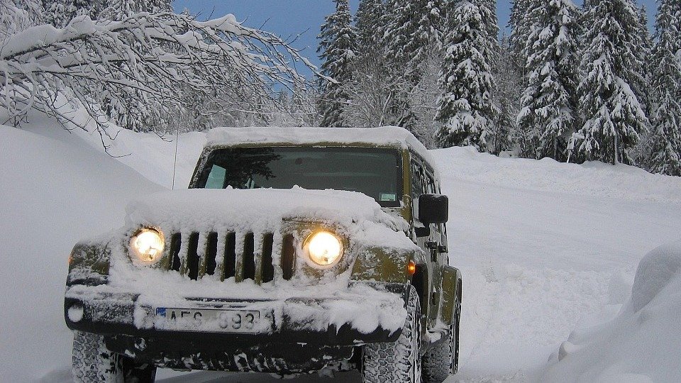 Jeep, Wrangler, Winter