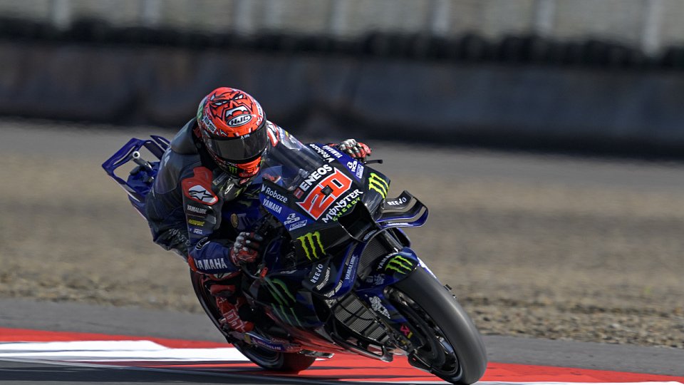 Fabio Quartararo war am Sonntagmorgen schnellster Mann auf der Strecke, Foto: Monster Energy Yamaha MotoGP Fabio Quartararo war am Sonntagmorgen schnellster Mann auf der Strecke, Foto: Monster Energy Yamaha MotoGP