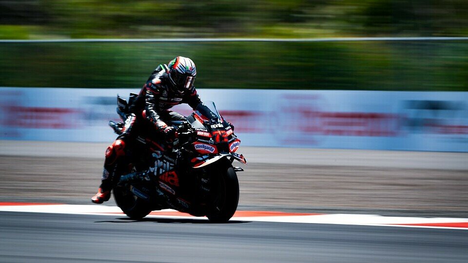 Marco Bezzecchi steht in Indonesien auf der Pole Position, Foto: Aprilia Media Marco Bezzecchi steht in Indonesien auf der Pole Position, Foto: Aprilia Media