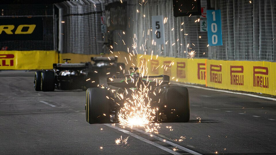 Funkenschlag bei Nico Hülkenbergs Sauber