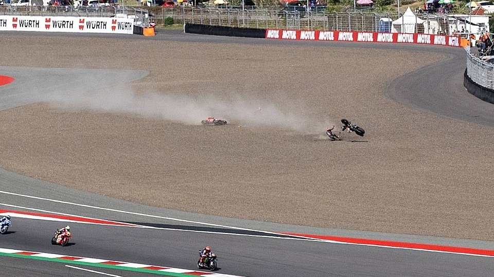 Unfall von Marc Marquez und Marco Bezzecchi in Indonesien