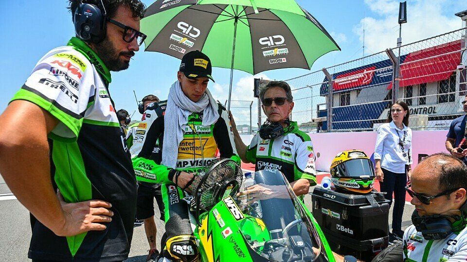 Noah Dettwiler hatte in Mandalika die Moto3-Punkte im Blick, Foto: CIP Green Power | PSP Swiderek Noah Dettwiler hatte in Mandalika die Moto3-Punkte im Blick, Foto: CIP Green Power | PSP Swiderek
