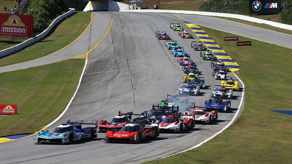 Start zum IMSA-Rennen in Road Atlanta