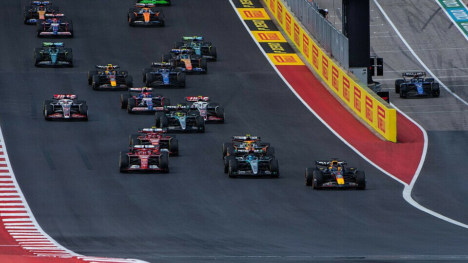 Start beim Großen Preis der USA 2024 Start beim Großen Preis der USA 2024