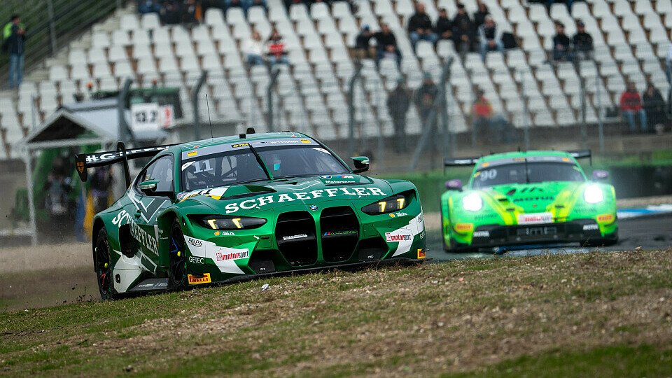 Marco Wittmann und Can Güven beim DTM-Rennen in Hockenheim Marco Wittmann und Can Güven beim DTM-Rennen in Hockenheim