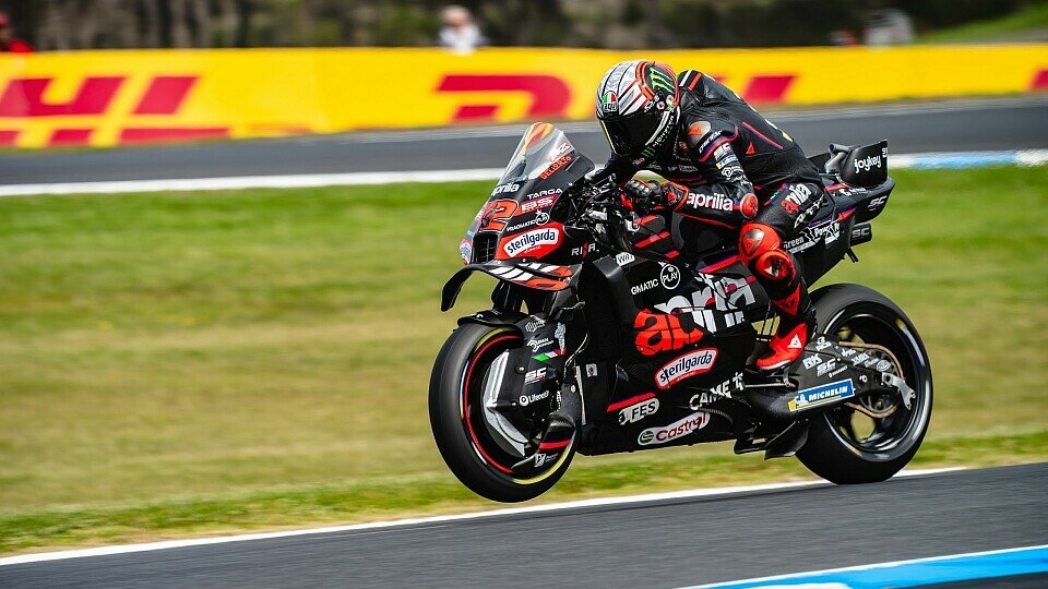 Marco Bezzecchi gewann den MotoGP-Sprint in Australien, Foto: Aprilia Media