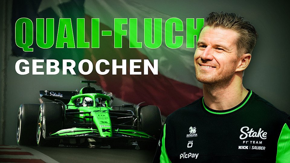 Bildmontage Hülkenberg bricht Quali Fluch