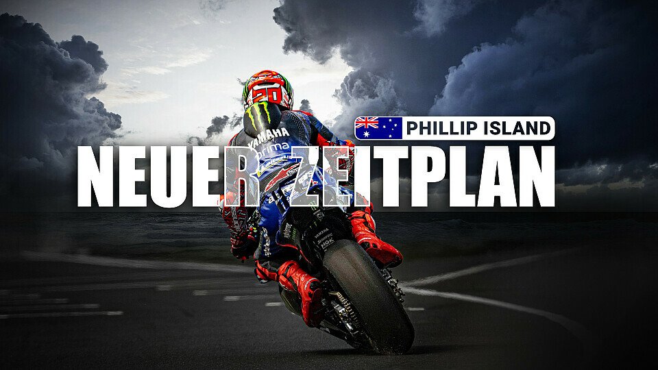 Neuer Zeitplan wegen Unwetter in Phillip-Island