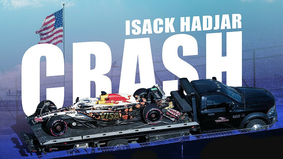 Isack Hadjar Crash in Austin