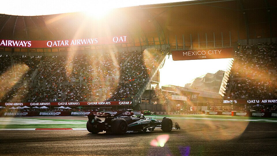 Lewis Hamilton auf dem Autódromo Hermanos Rodríguez