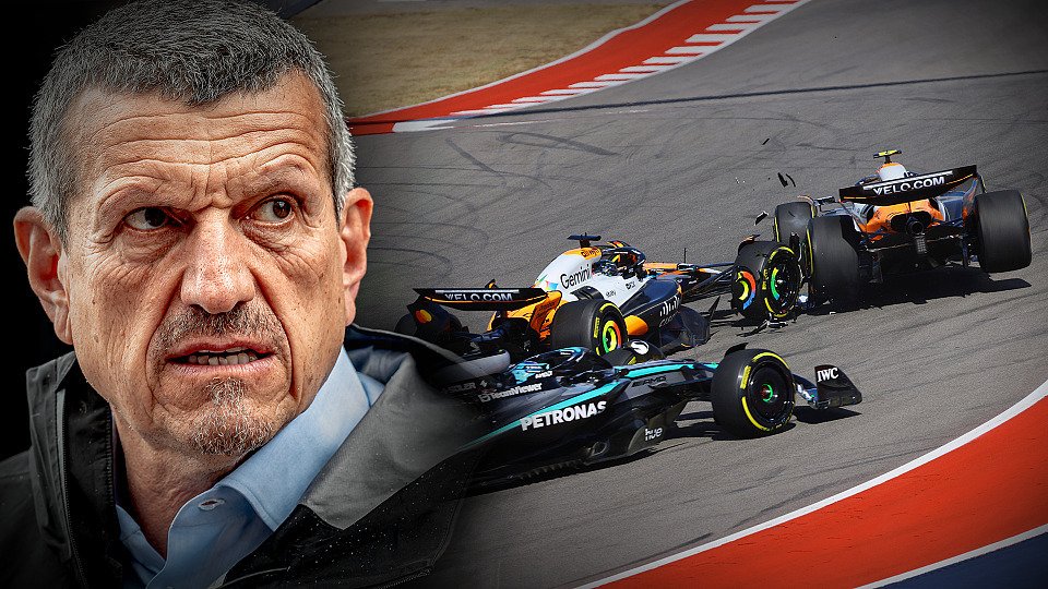 Bildmontage Günther Steiner und McLaren Bildmontage Günther Steiner und McLaren