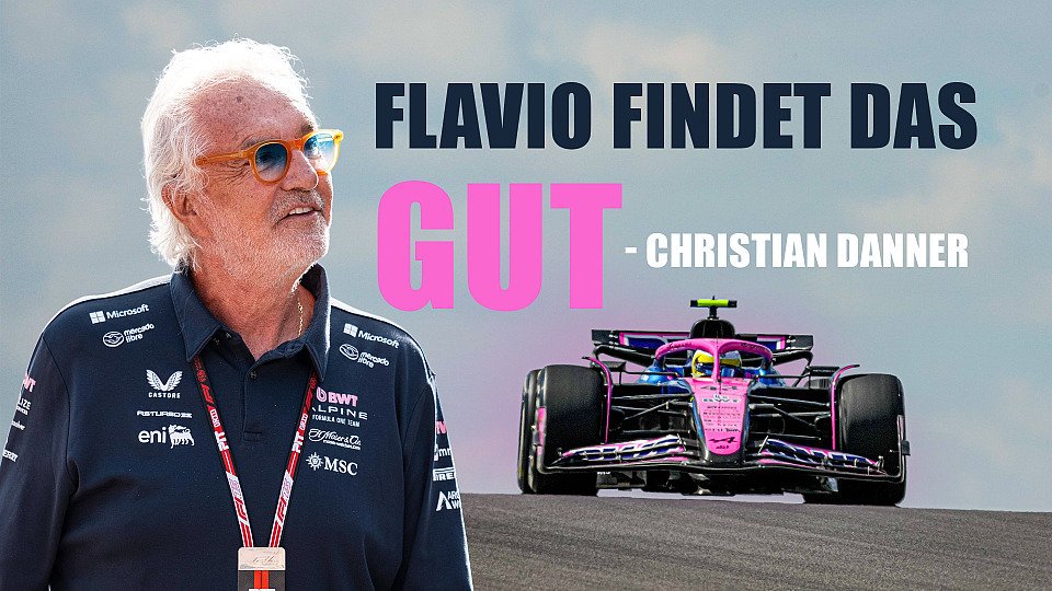 Bildmontage Flavio Briatore und Franco Colapinto Bildmontage Flavio Briatore und Franco Colapinto