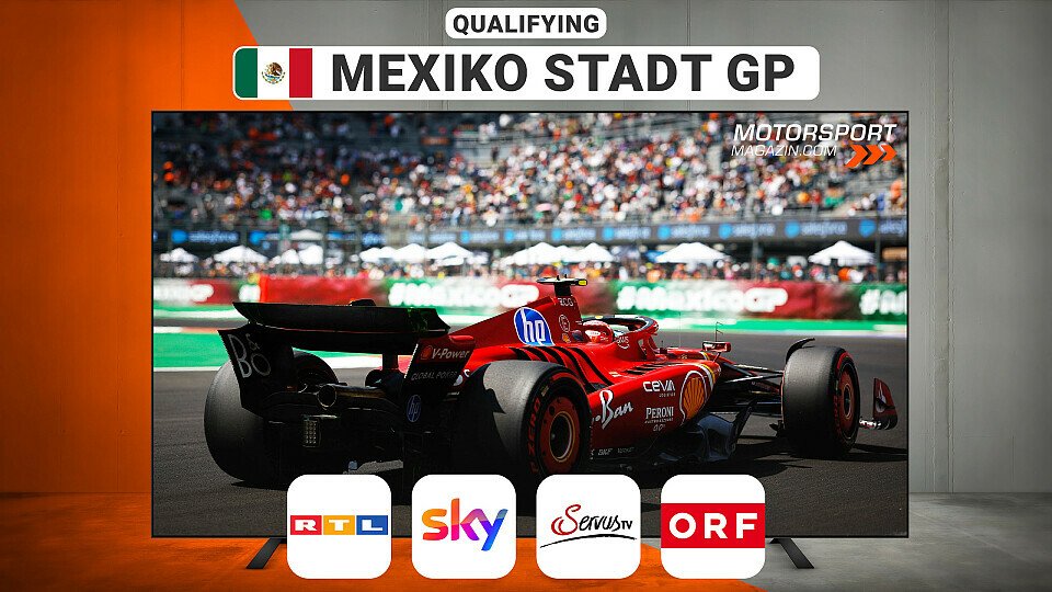 Formel 1 TV Programm zum Mexico-Stadt GP Qualifying am Samstag