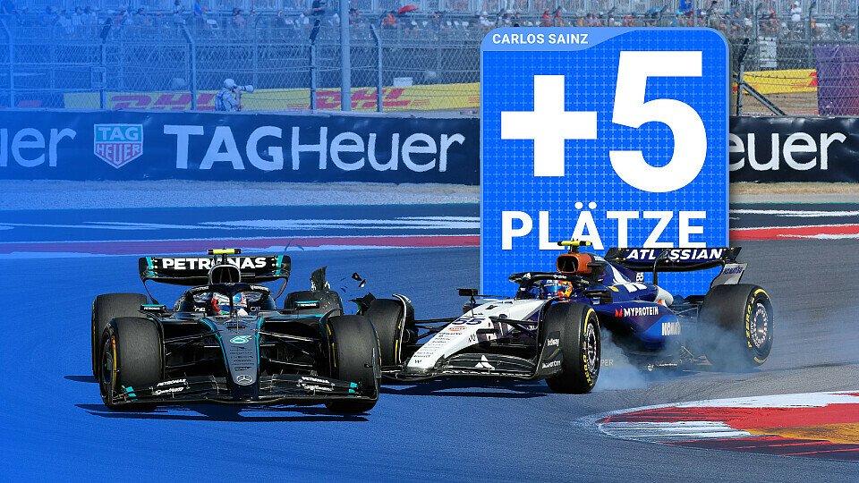 Carlos Sainz bekommt für Austin Vergehen eine 5 Plätze Strafe in Mexiko Carlos Sainz bekommt für Austin Vergehen eine 5 Plätze Strafe in Mexiko