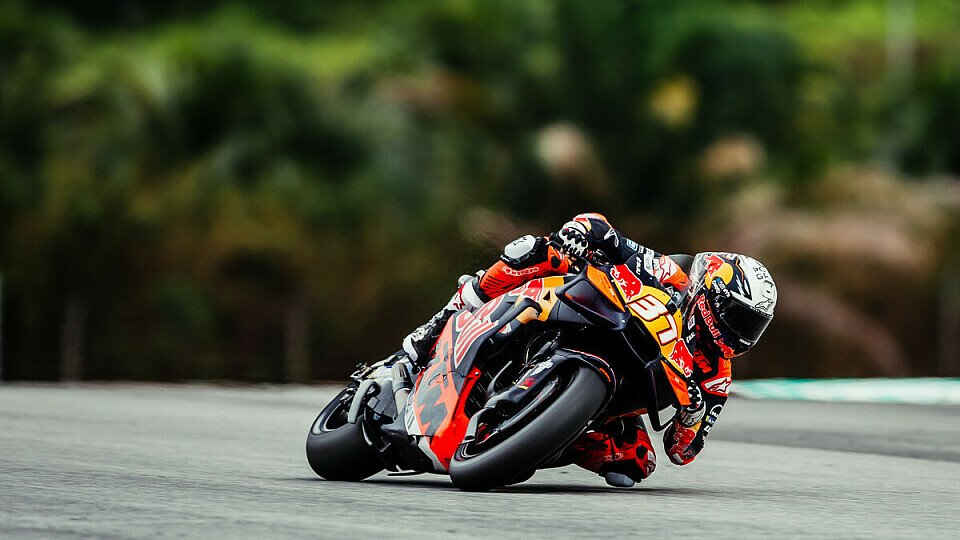 Pedro Acosta schnappte sich die Bestzeit im MotoGP-Training, Foto: KTM Media