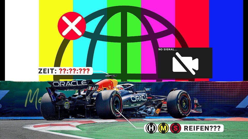 Übertragungsprobleme beim Mexiko-Stadt GP