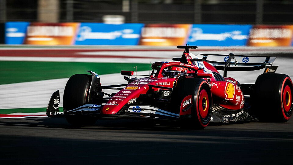 Charles Leclerc im Training am Freitag bei der Formel 1 in Mexiko
Charles Leclerc im Training am Freitag bei der Formel 1 in Mexiko