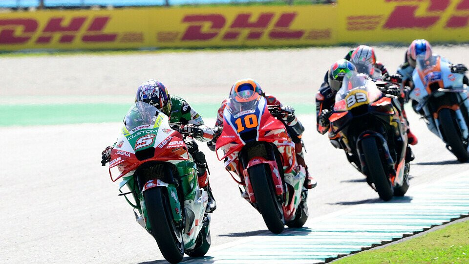 Rennszene im Malaysia GP der MotoGP