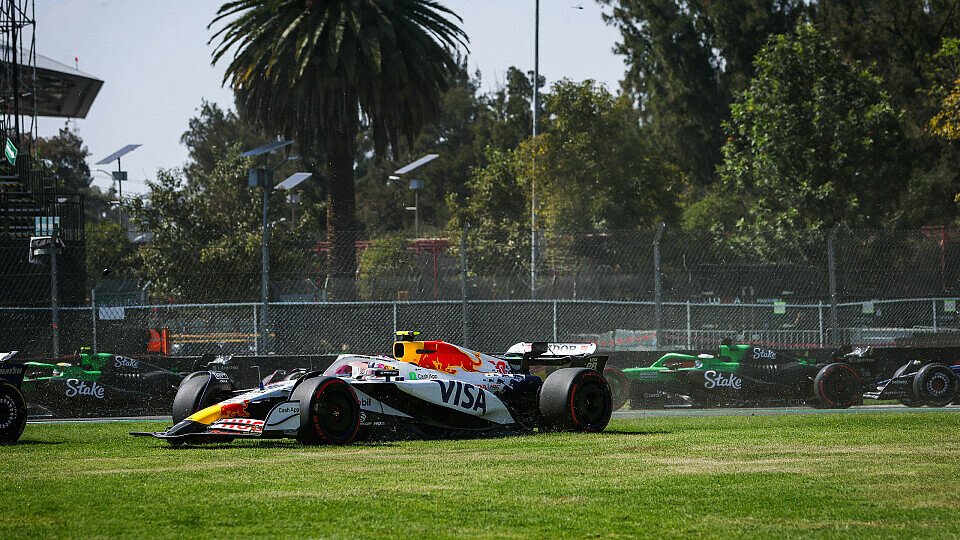 Liam Lawson beim Rennen der Formel 1 in Mexiko City (Mexiko) 2025