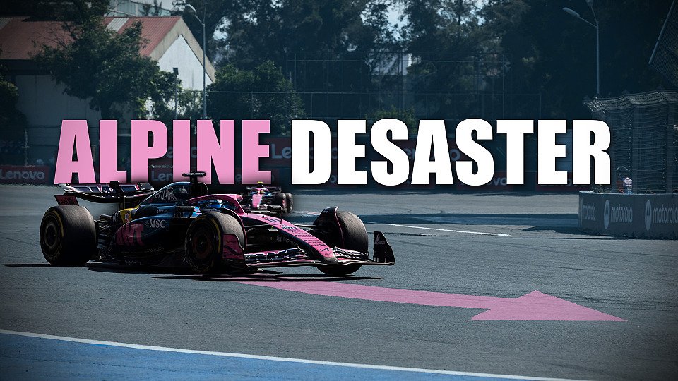 Alpine hat in Mexiko ein desaströses Rennen und kommt mit zwei Minuten Rückstand ins Ziel