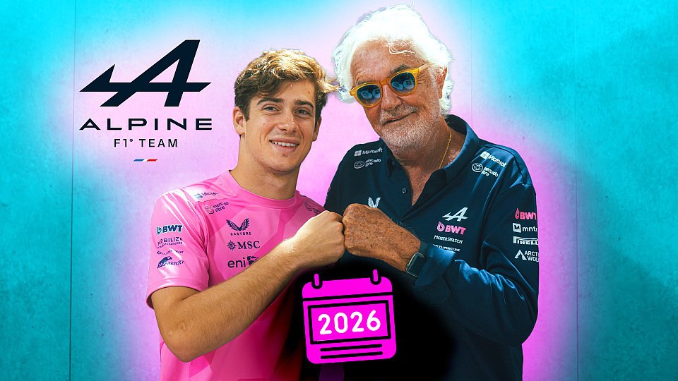 Franco Colapinto erhält die Zusage von Alpine und Flavio Briatore, Foto: Motorsport-Magazin.com/Alpine F1 Team