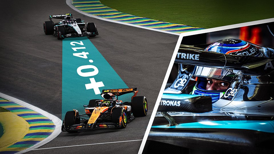 Kimi Antonelli, Lando Norris, Mercedes, Mclaren