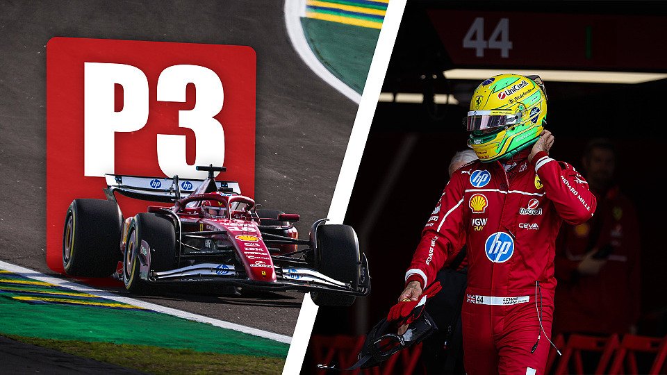 Bildmontage Ferrari Qualifying Brasilien