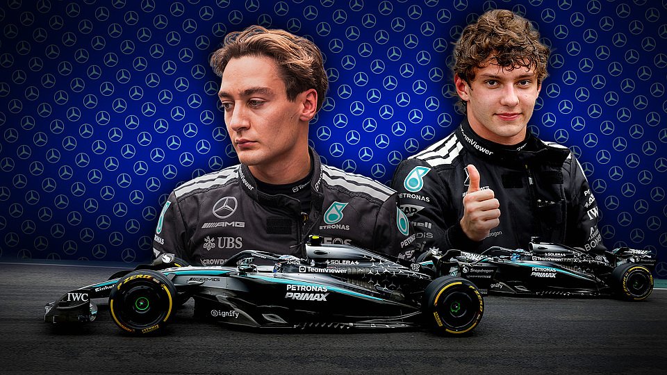 George Russel, Kimi Antonelli, Mercedes