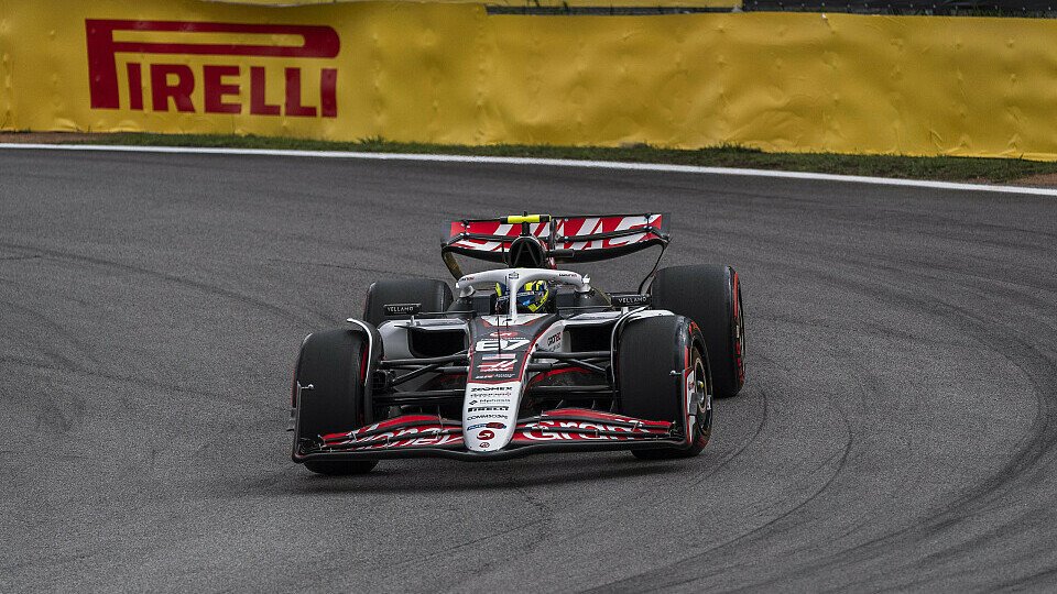 Oliver Bearman (Haas) beim GP-Wochenende der Formel 1 in Sao Paulo (Brasilien) 2025.