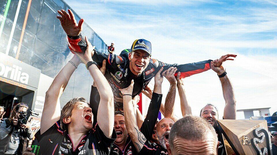 Marco Bezzecchi war im Portugal-GP unantastbar, Foto: Aprilia Media