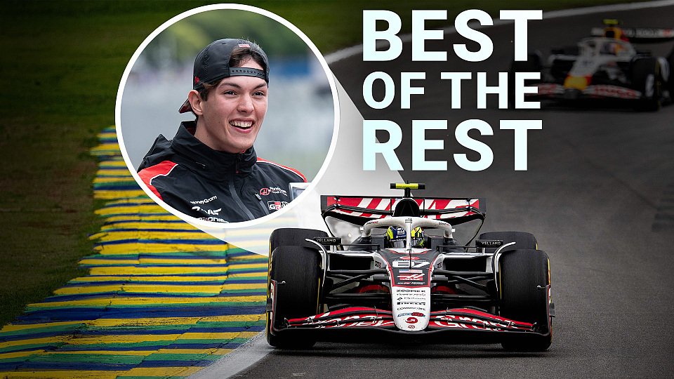 Bildmontage von Oliver Bearman als Best of the Rest
