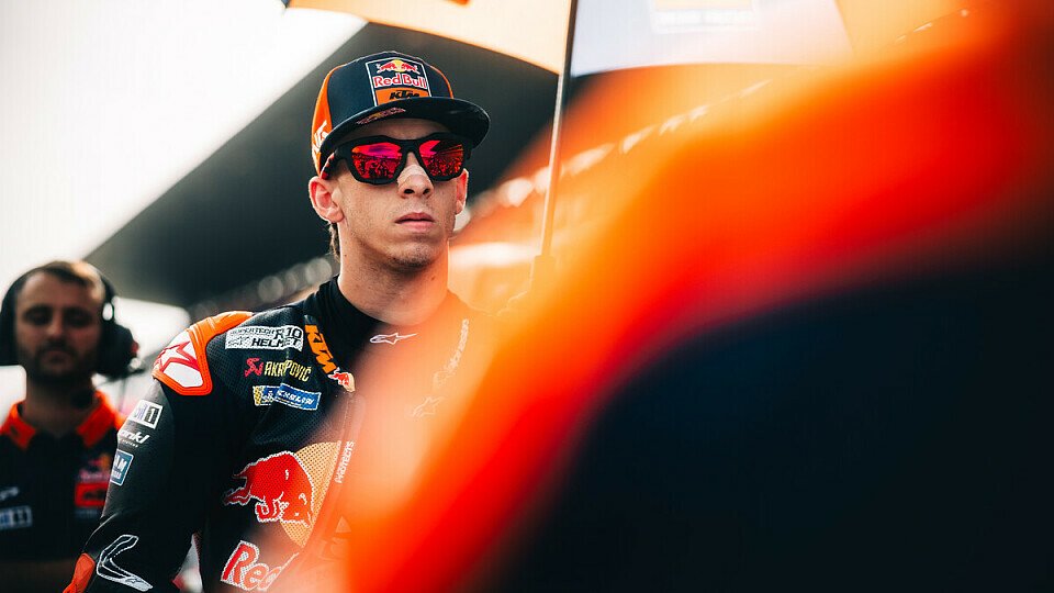 Pedro Acosta war nach dem Valencia-GP nicht gerade gut gelaunt, Foto: KTM Media