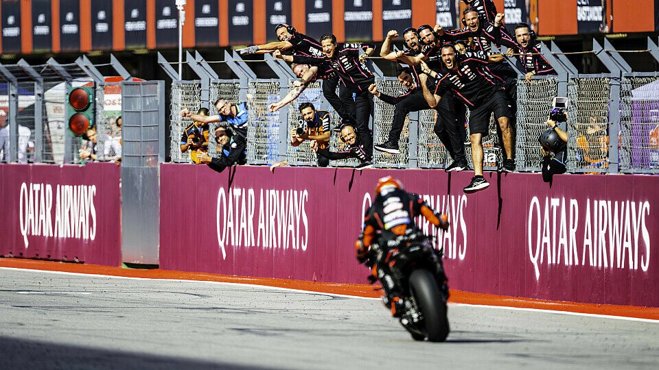 Marco Bezzecchi gewann den Valencia-GP, Foto: IMAGO / ZUMA Press Wire