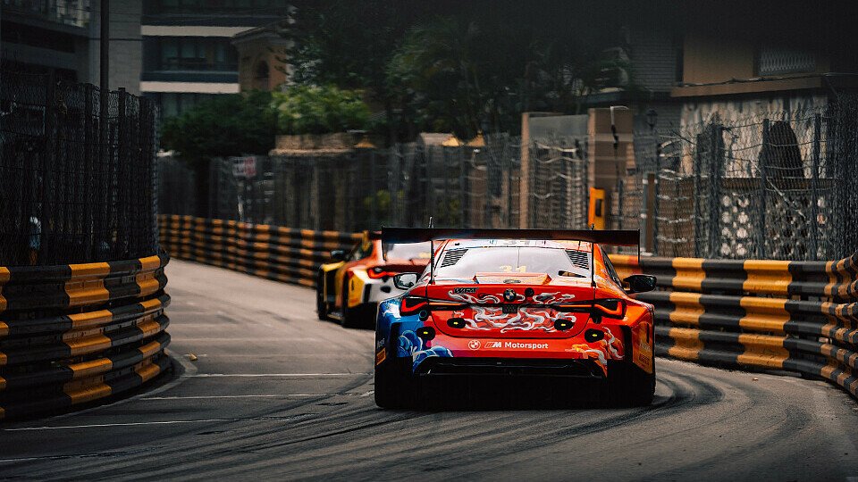 Sheldon van der Linde und Augusto Farfus in Macau