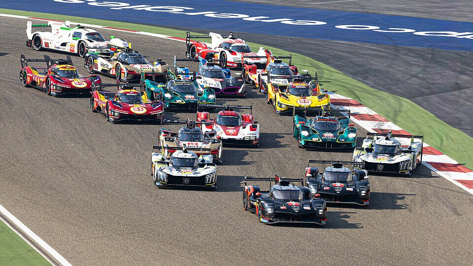 Start zum WEC-Rennen in Bahrain