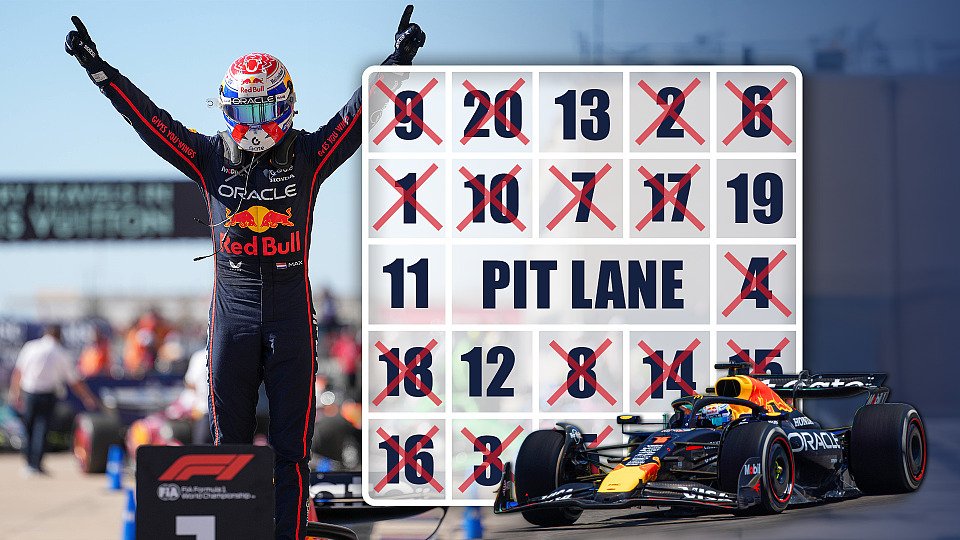 Bildmontage Bingo Max Verstappen