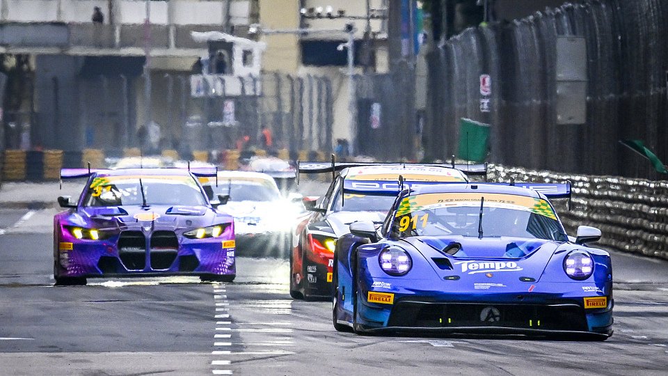 GT3-Autos des Weltcups beim Macau Grand Prix 2025.