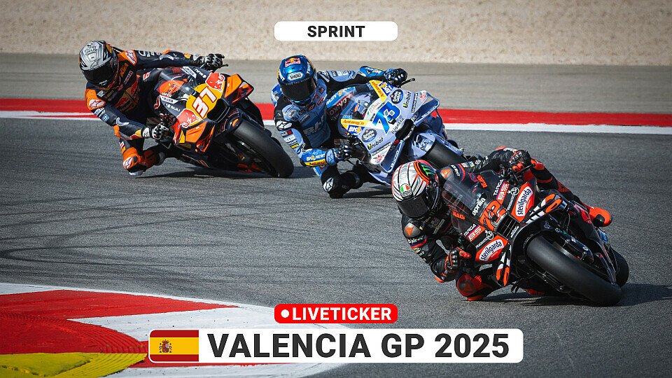 Liveticker zum MotoGP Sprint in Valencia Liveticker zum MotoGP Sprint in Valencia
