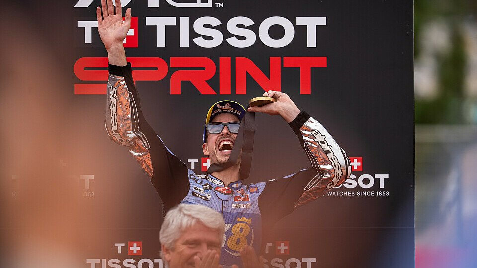 Alex Marquez konnte in Valencia seinen dritten Sprintsieg 2025 bejubeln, Foto: Gresini Media