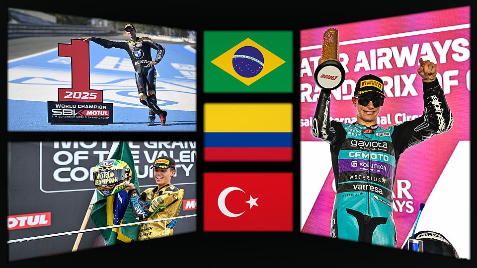 Neue Nationen bei Motorradsport