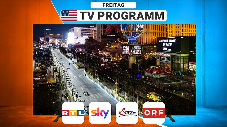 Bildmontage TV Programm Freitag Las Vegas