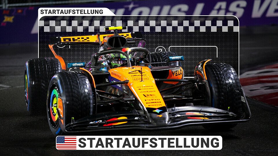 Startaufstellung zum las Vegas GP
