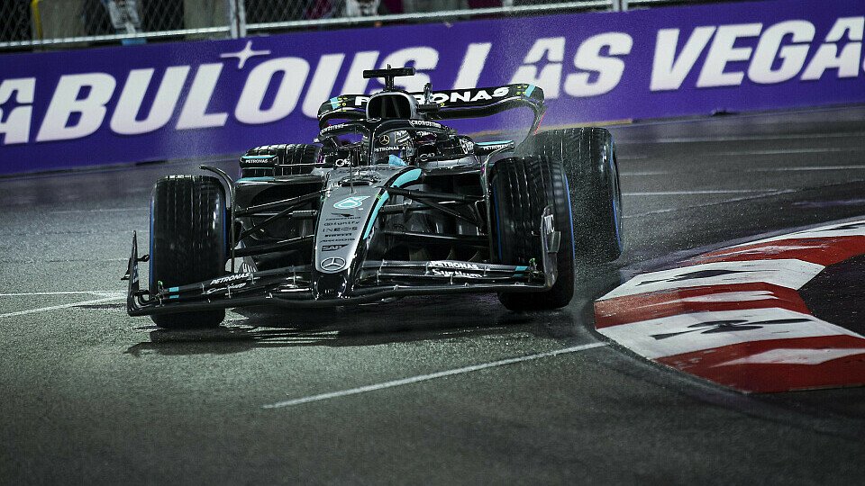 George Russell am Samstag bei der Formel 1 in Las Vegas
George Russell am Samstag bei der Formel 1 in Las Vegas