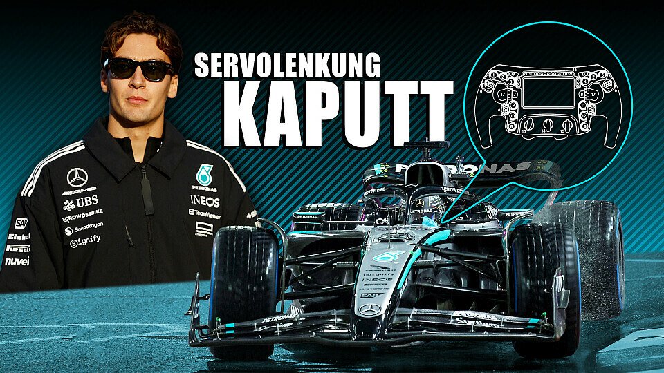 Lenk-Probleme bei george Russell