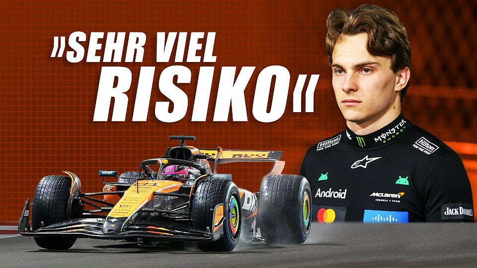 Oscar Piastri hängt in Las Vegas wieder hinterher