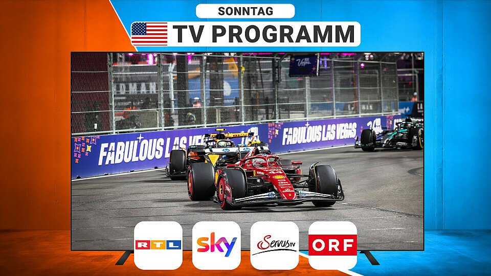TV Programm zum Rennen in Las vegas