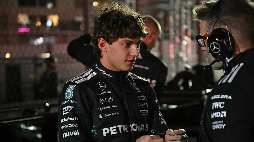 Kimi Antonelli am Sonntag bei der Formel 1 in Las Vegas