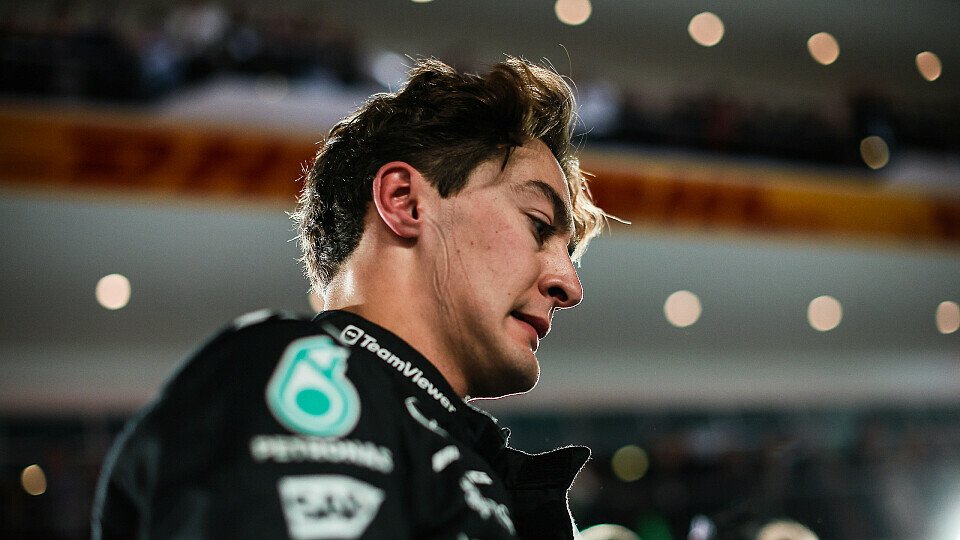 George Russell am Sonntag bei der Formel 1 in Las Vegas
