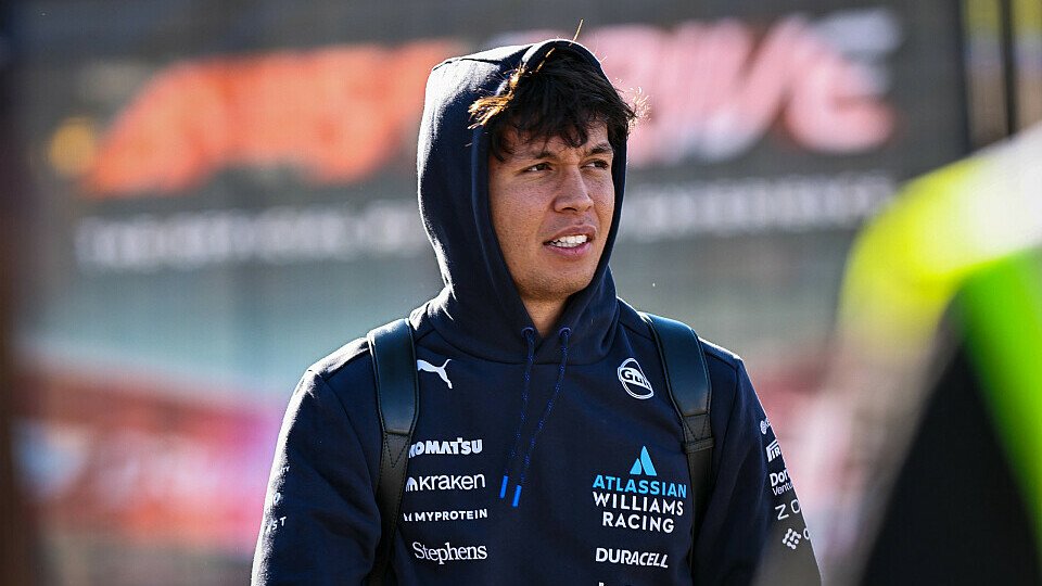 Alex Albon im Fahrerlager