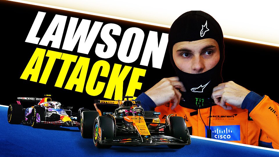 Lawson Attacke auf Piastri
